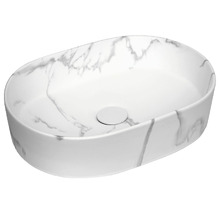 Quay 500mm Ceramic Above Counter Basin